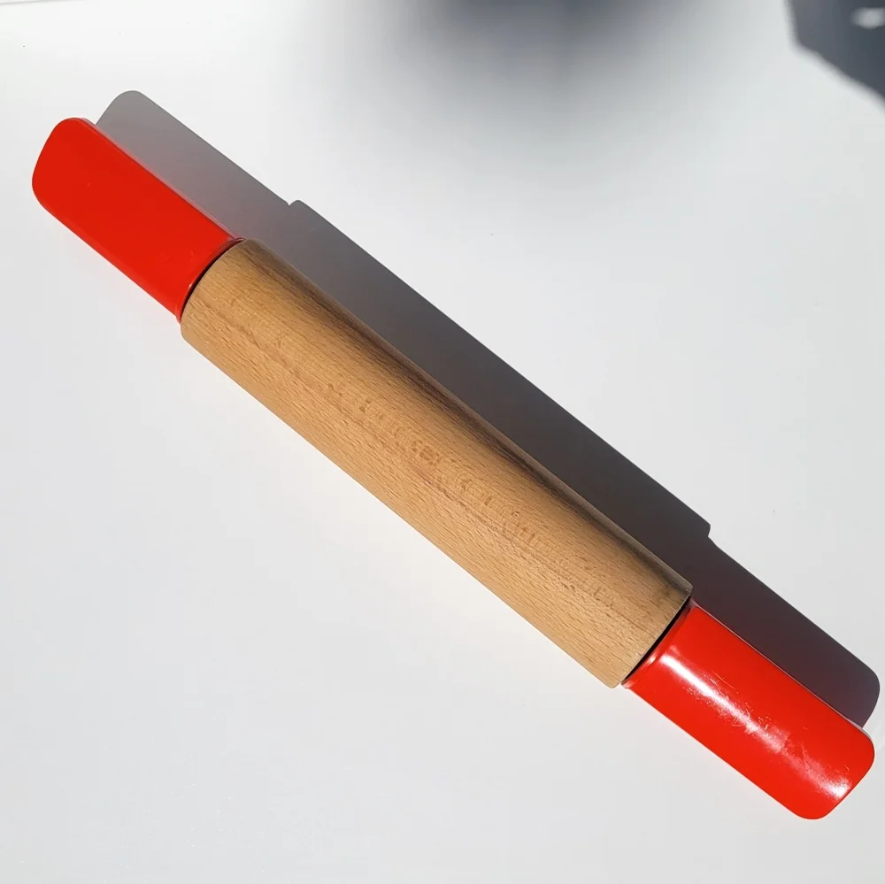 Vintage Melamine handles Rolling Pin - Picture 3 of 9